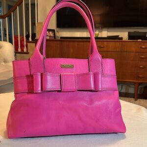 Kate Spade Hot Pink Bow purse